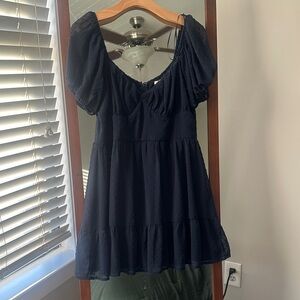 Miami Navy Blue Mini Dress